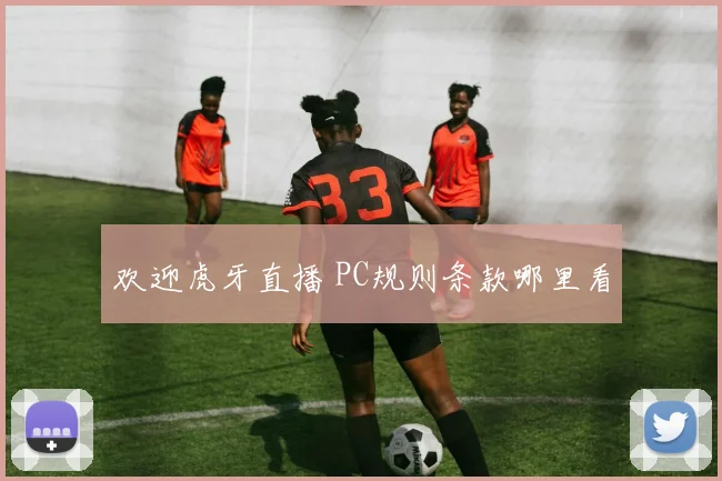 欢迎虎牙直播 PC规则条款哪里看